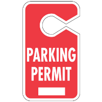 Additional Parking Decal