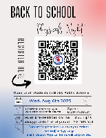 Back to School Physicals Night - Aug. 6th