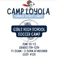 Girls Soccer High School Camp (7th-12th Grades)