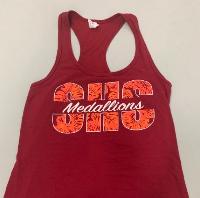 Steele Medallions Maroon Dance Tank