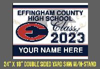 ECHS Senior Yard Sign