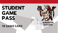 Athletic Pass 10 Game Student