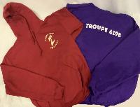 Cadre Kerr Hoodie w/ logo and Troupe number
