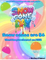 CAMS - Snow Cone Sale
